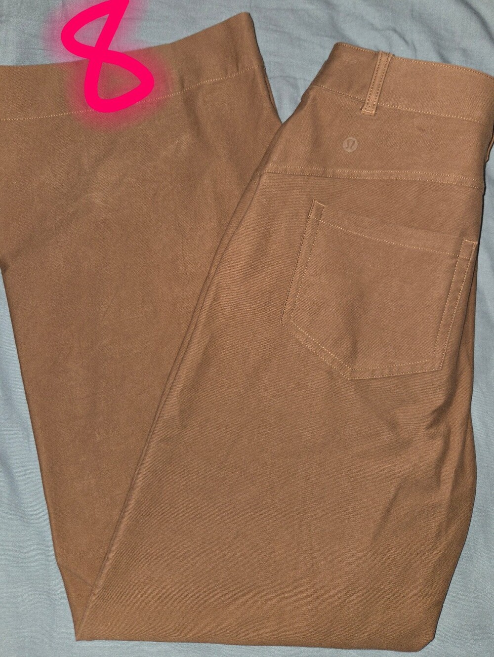 LULULEMON City Sleek 5-Pocket Wide Leg High-Rise Pocket Pant Size 29/8